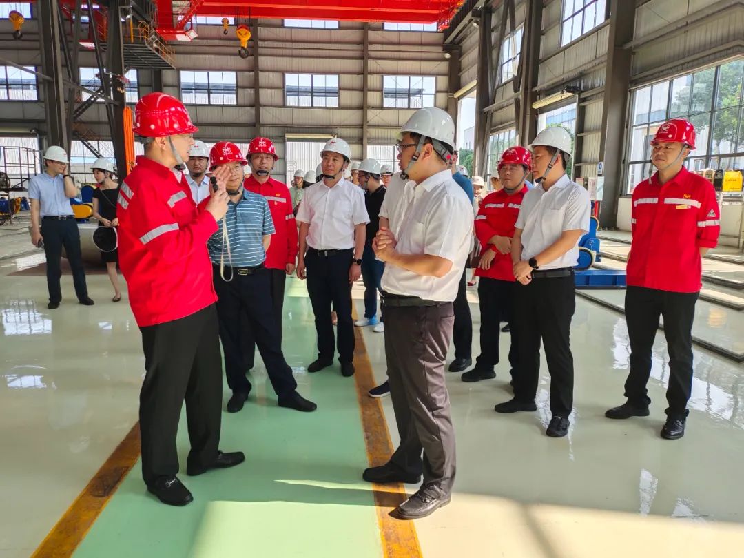 現(xiàn)場(chǎng)觀摩!猇亭區(qū)二季度項(xiàng)目拉練活動(dòng)走進(jìn)化機(jī)公司設(shè)備制造標(biāo)準(zhǔn)化廠房建設(shè)項(xiàng)目(圖2) 圖片