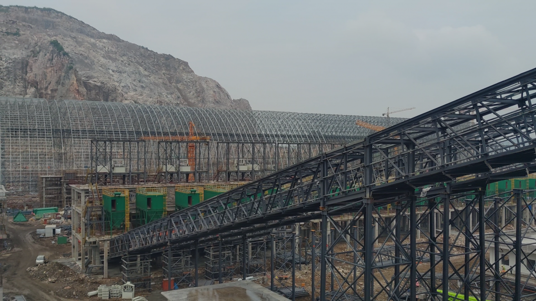 黃石華新綠色建材產業(yè)有限公司(圖4) 華新(陽新)億噸機制砂石項目