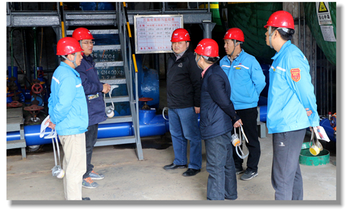 宜昌市國資委黨委委員、工會主任謝兵一行 到宜化股份調研指導安全生產工作(圖1) 宜昌市國資委黨委委員、工會主任謝兵一行 到宜化股份調研指導安全生產工作(圖1)