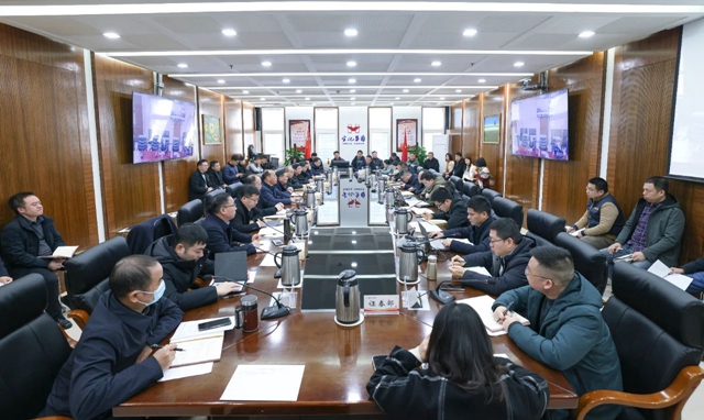 集團開展改革發展研討并召開1月效益分析會(圖1)