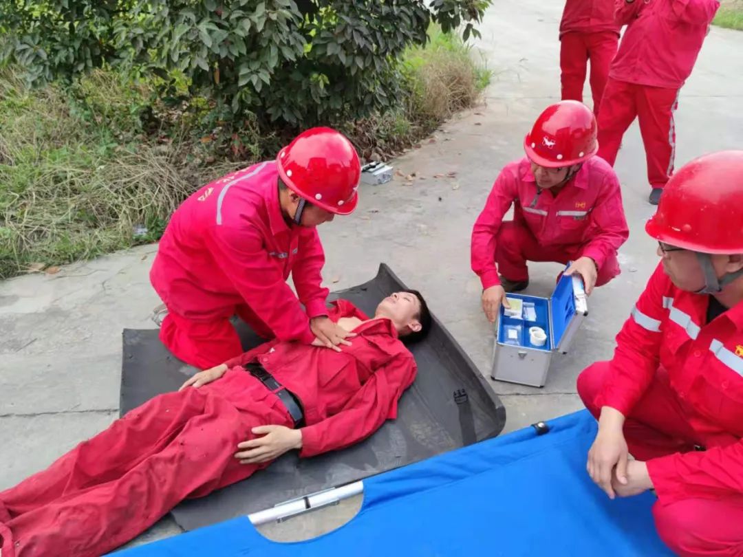 【安全生產月】工程三公司:應急演練落實處(圖2) 圖片