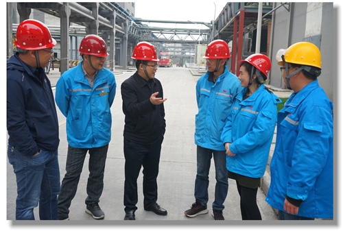 王大真董事長突訪松滋肥業(yè)、宜都園區(qū)、置業(yè)公司和股份公司